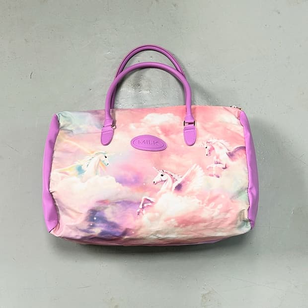 MILKBOY 유니콘 빅 보스턴 백