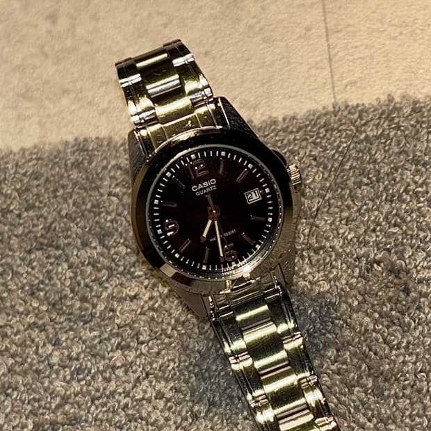 [희귀] 카시오 LTP 1259D-1A 블랙 S