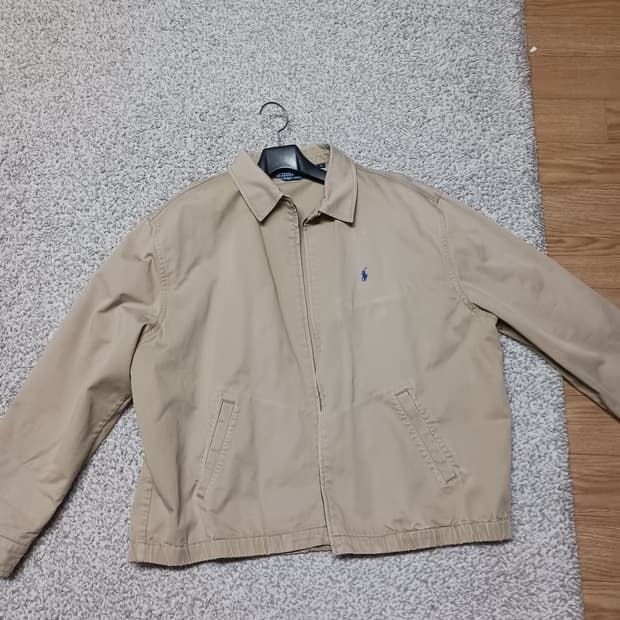 빈티지 폴로 베이지 자켓 xl