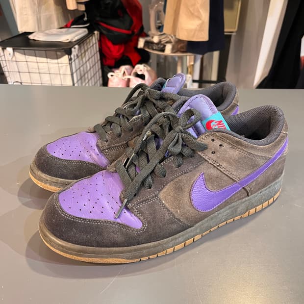 나이키 덩크 CL 뉴스프린트 바시티 퍼플