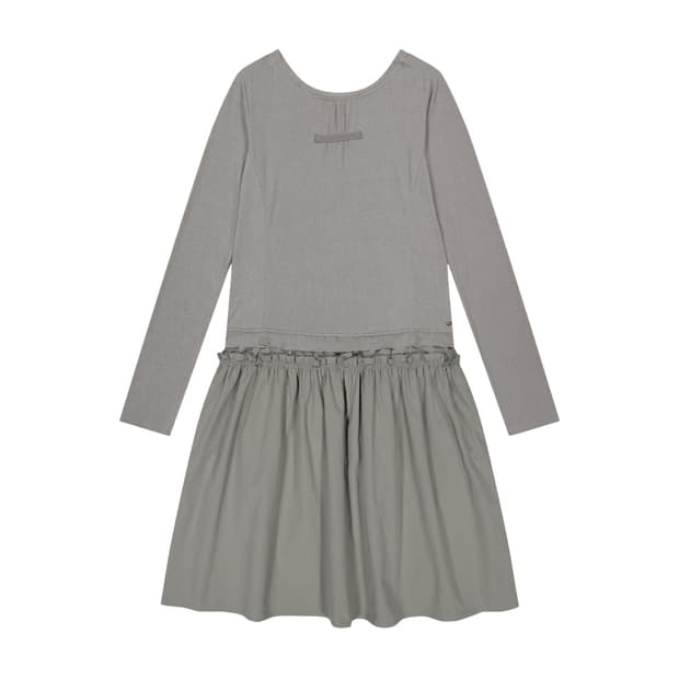 코이세이오 투웨이 셔링 원피스 카키