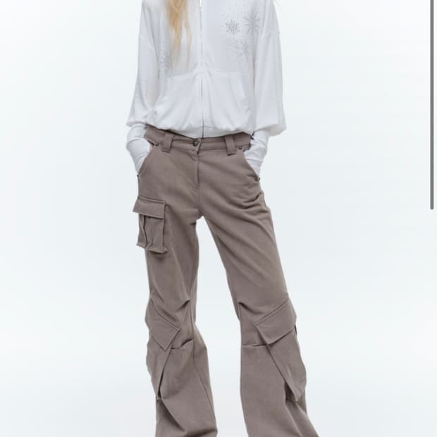 웻태그 Wet Tag 카고 부츠컷 팬츠 카키 그레이 구해요