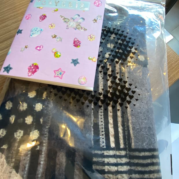 코이세이오 26ss 스카프 노트 새상품