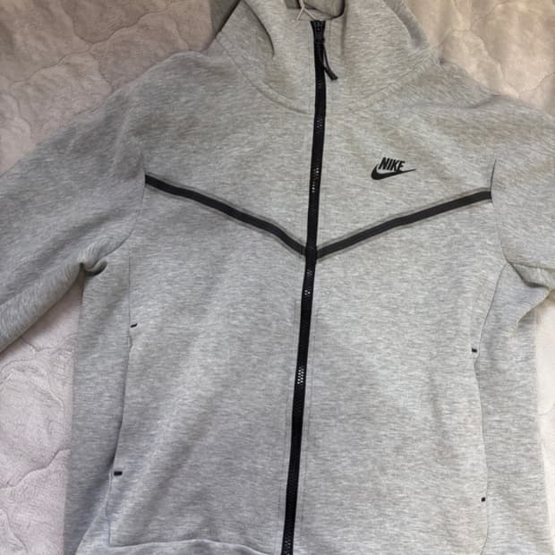 나이키 테크 플리스 회색 m