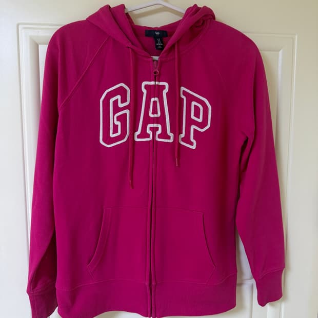 GAP 후드집업 (핑크)