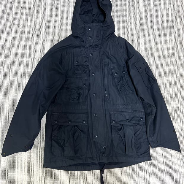 엔지니어드 가먼츠 14FW 필드파카 네이비 XS