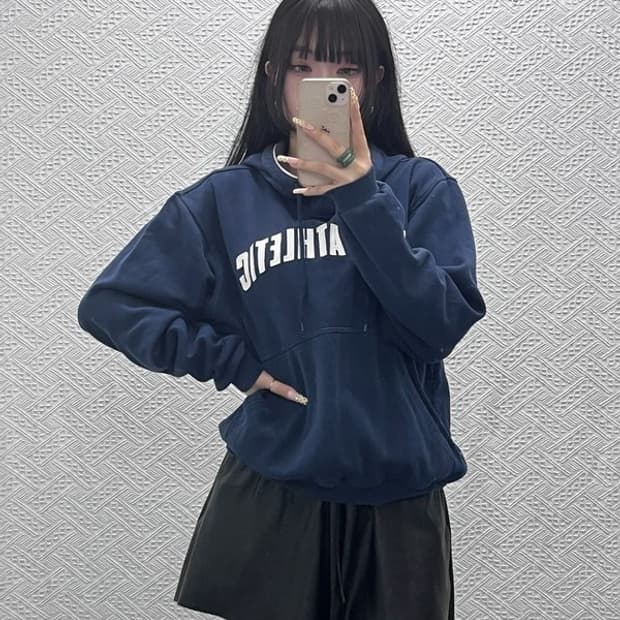 나이키 올드스쿨 에슬레틱 스포티 아치로고 후드티 M C10031