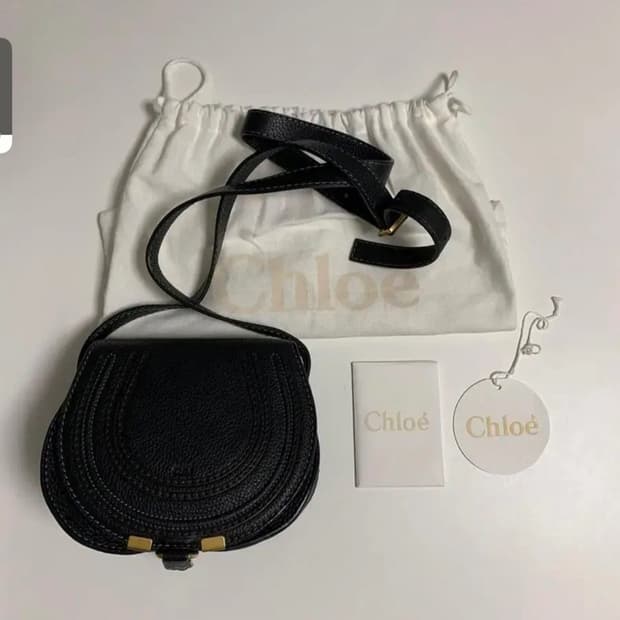 끌로에 마르씨 미니백 블랙