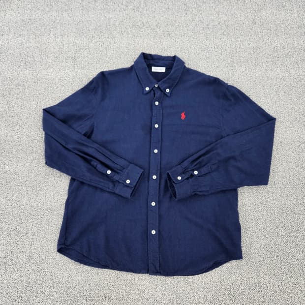 [실측확인] 폴로 랄프로렌 캐시미어 스몰로고 긴팔 셔츠 1103JM2