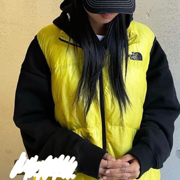 노스페이스 써밋시리즈 덕다운 패딩조끼 85표기90 상태 굿