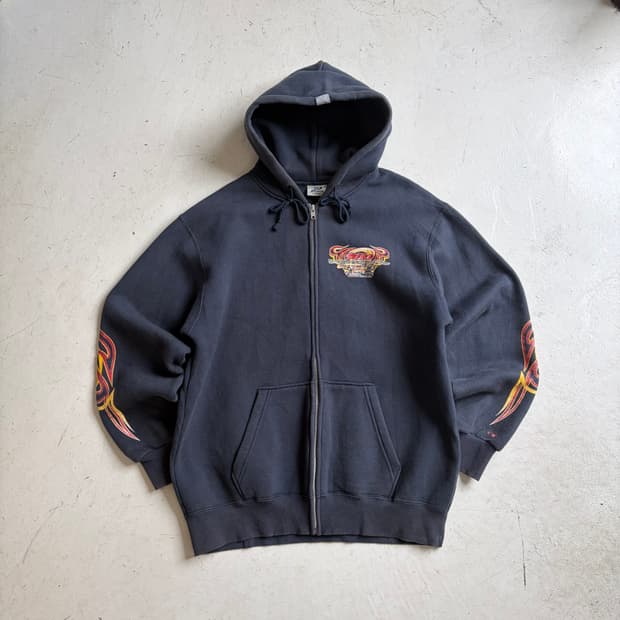 00s PIKO 피코 빈티지 후드집업 L