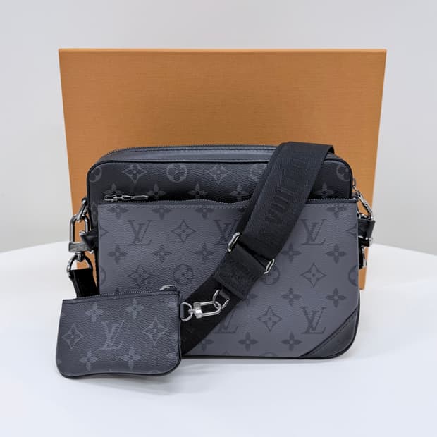 [S+급/OS] 루이비통 이클립스 트리오 모노그램 메신저백 크로스백