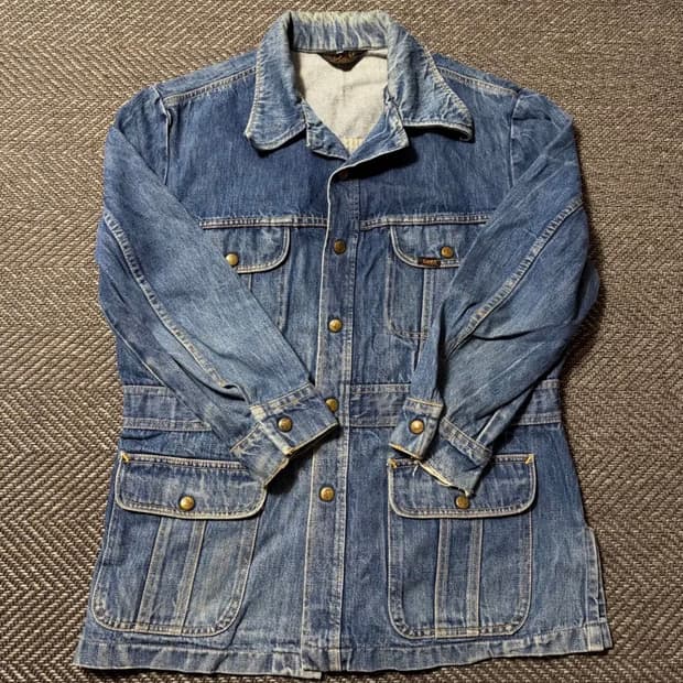 70s Lee Bush 데님 초어자켓(L)