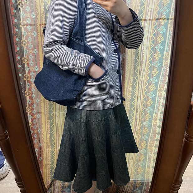 Le glazik 르 글라지크 히코리 스트라이프 재킷