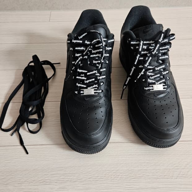 [260] 나이키x슈프림 포스 블랙
