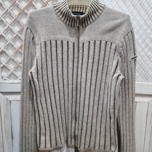 CK 니트집업 (C875