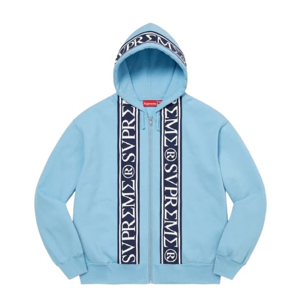 슈프림 로만 후드집업