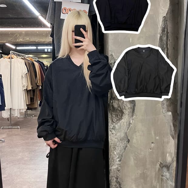 나이키골프 리버시블 브이넥 웜업 블랙 2XL #csz3978