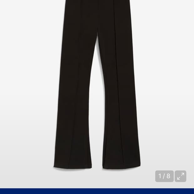 푸마 x 로제 슬림 핀턱 플레어 레깅스