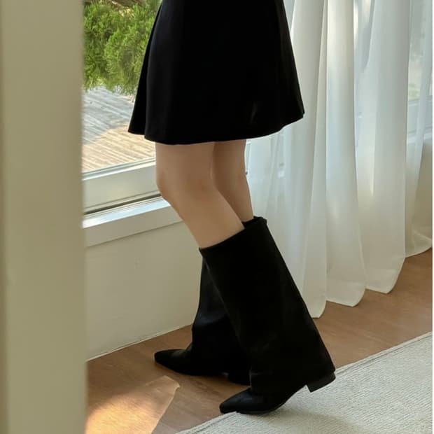 새상품 스틸레토 폴딩부츠 240사이즈