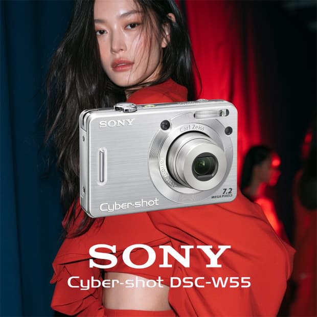 소니 사이버샷 W55 (사이버샷 DSC-W55) 빈티지 디카