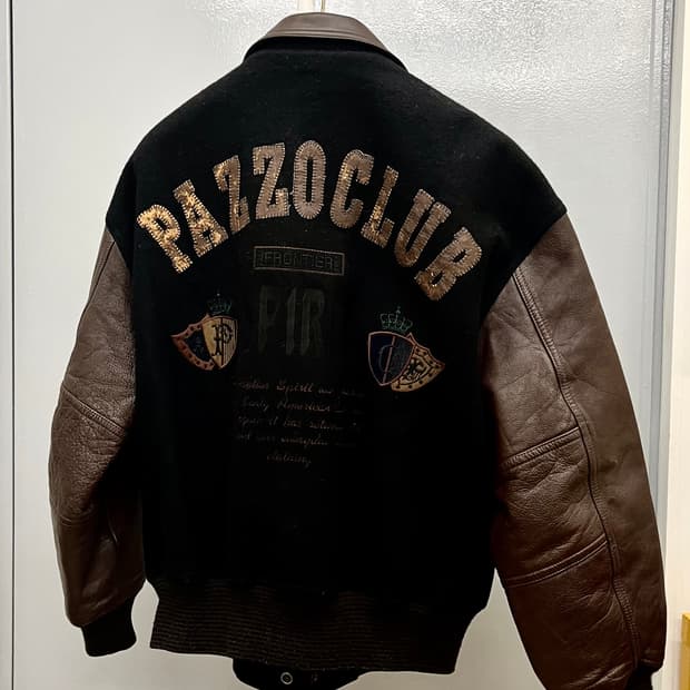 카프레더 빈티지 바시티자켓,가죽블루종,,슈프림,마르지엘라,칼하트,사카이