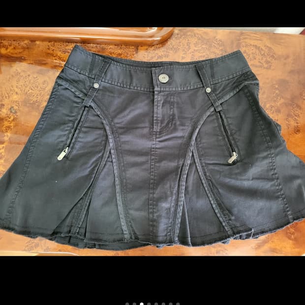 아르마니 익스체인지 AX 하이웨이스트 나팔