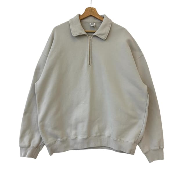 토마스모어 하프집업 스웨트셔츠