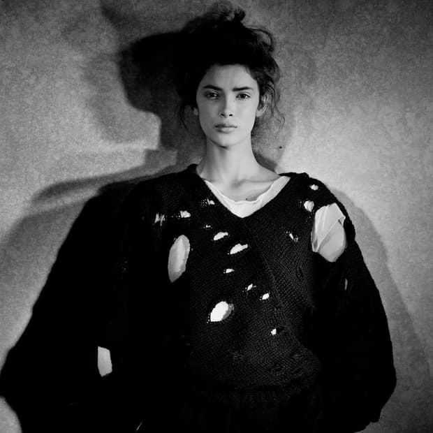 꼼데 레전드 홀니트 2017복각판 xl