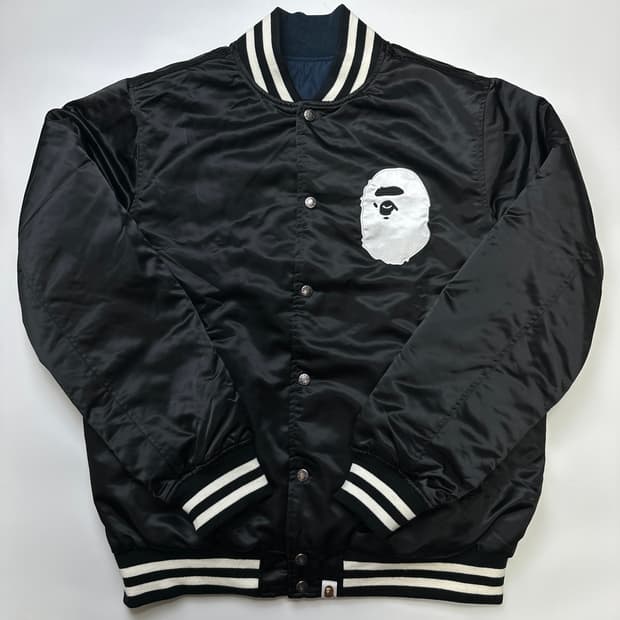BAPE 22SS 베이프 리버시블 바시티 자켓