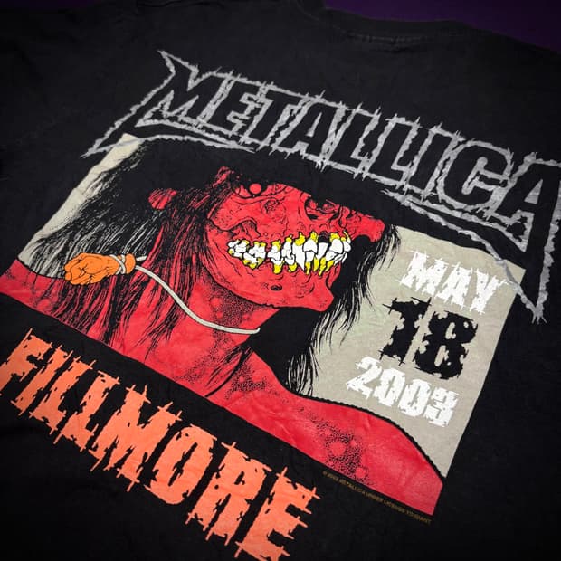 00s Metallica “St. Anger” Fillmore Tee