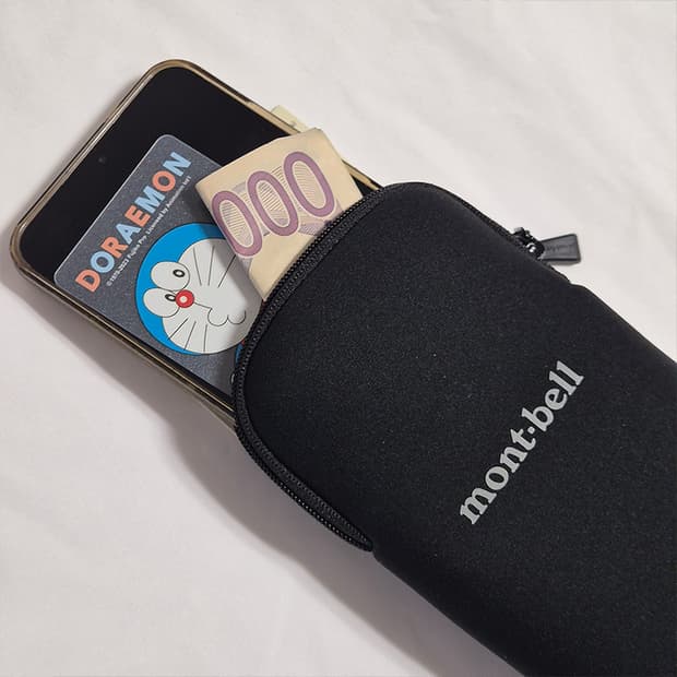 몽벨 폰 파우치 M - 블랙