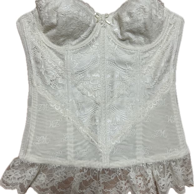 페어리 공겜여주 로맨틱고딕 화이트 코르셋 