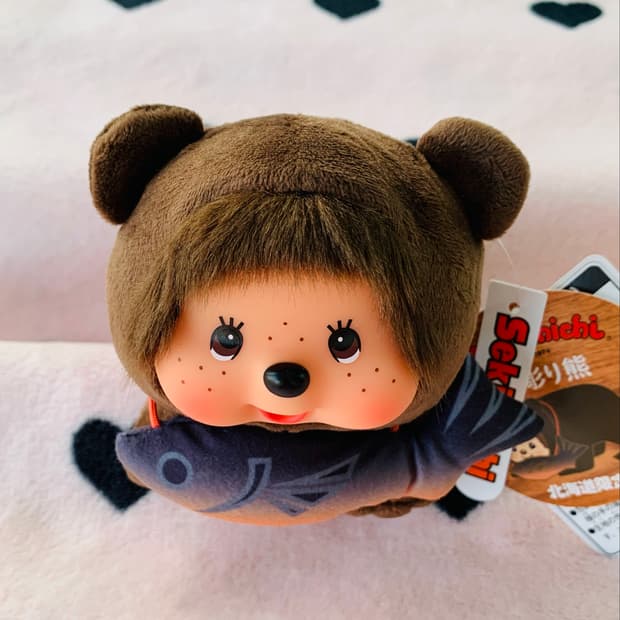 🐻훗카이도 연어 곰 몬치치