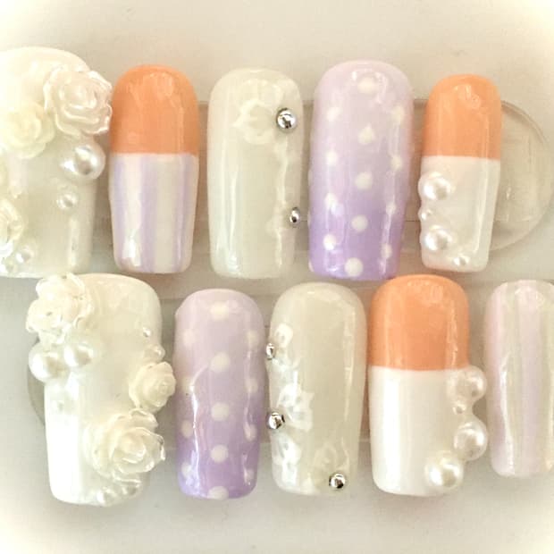 수제 네일  ꒰ᐢ⸝⸝· ᴥ ·⸝⸝ᐢ꒱