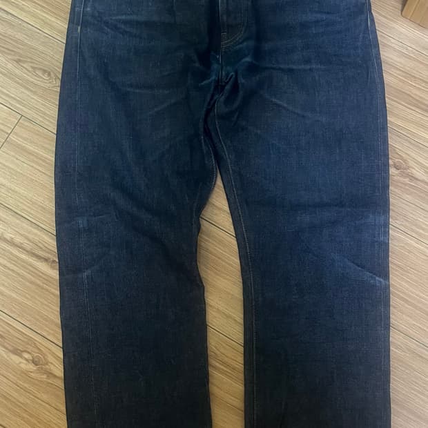 슈프림 리지드 루즈 핏 셀비지 진