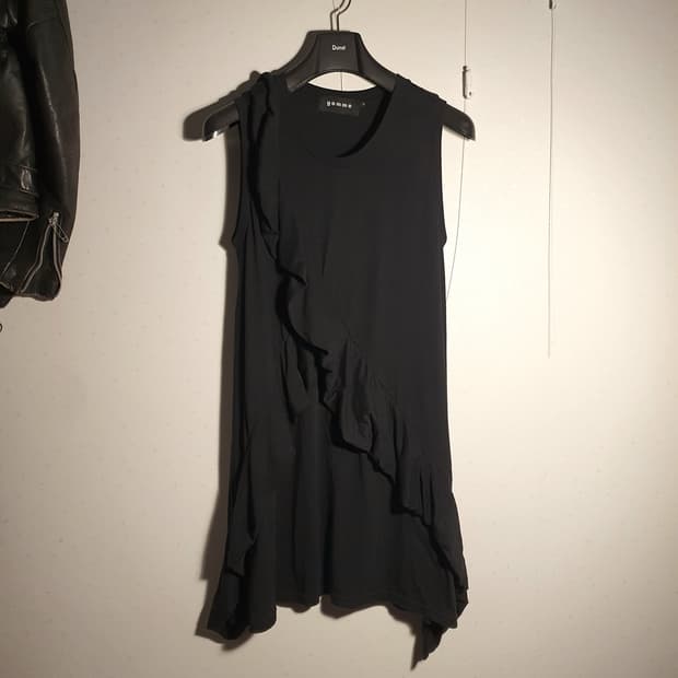 Gomme draping dress