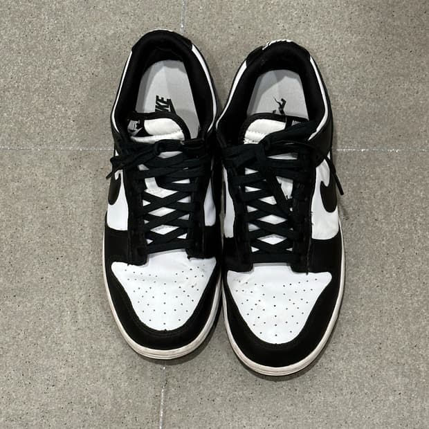 나이키 덩크로우 범고래 레트로 블랙 270