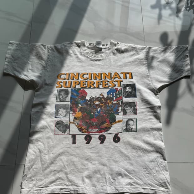1996 Cincinnati Superfest vintage tee