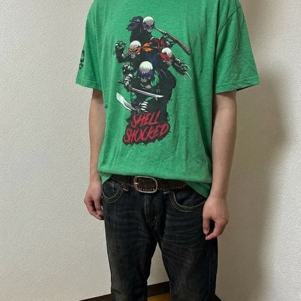 Zero Foxtrot  'Shell Shocked' 닌자 거북이 반팔ㅌ