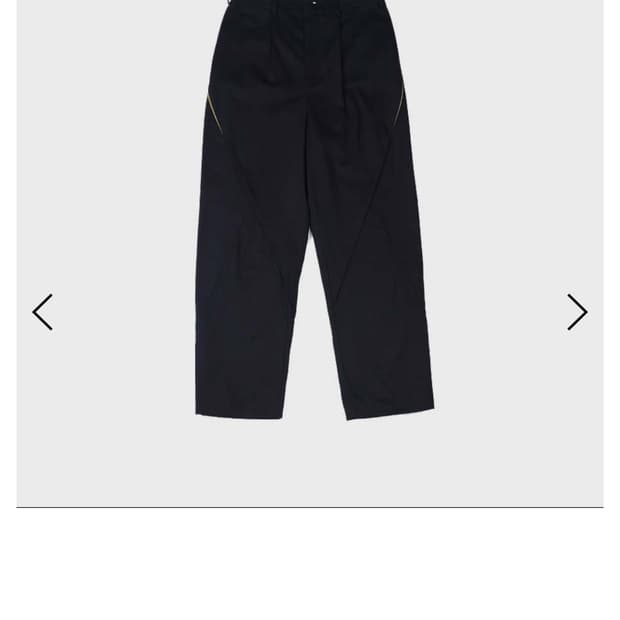강정석 CONCEALED TROUSERS NAVY