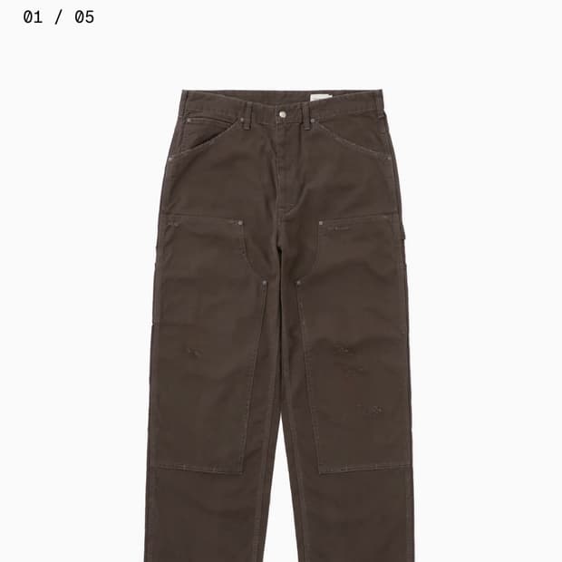교환) 카키스 워시드 카펜터 팬츠 [3 ->2]