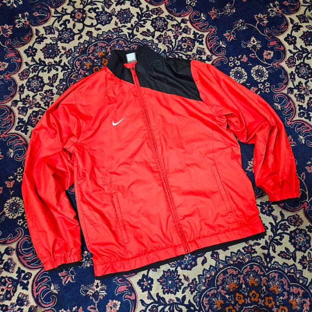 나이키(Nike) 00's 스몰 스우시로고 바람막이 자켓 L size