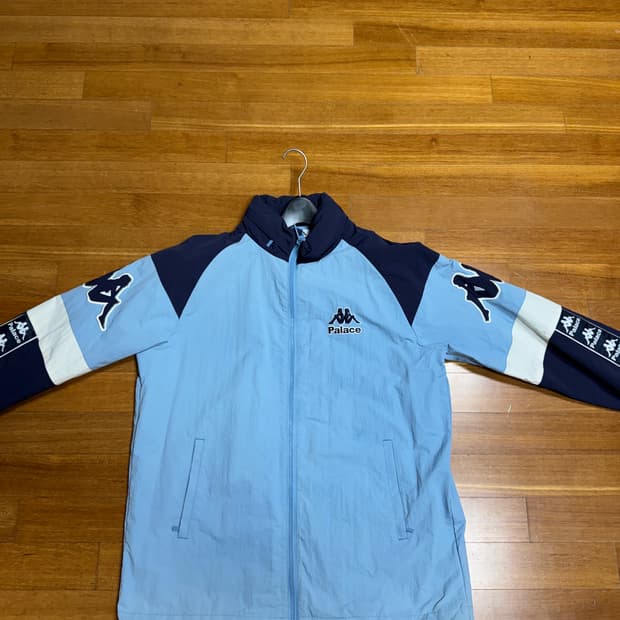 팔라스 x 카파 웜업 자켓 블루 21fw
