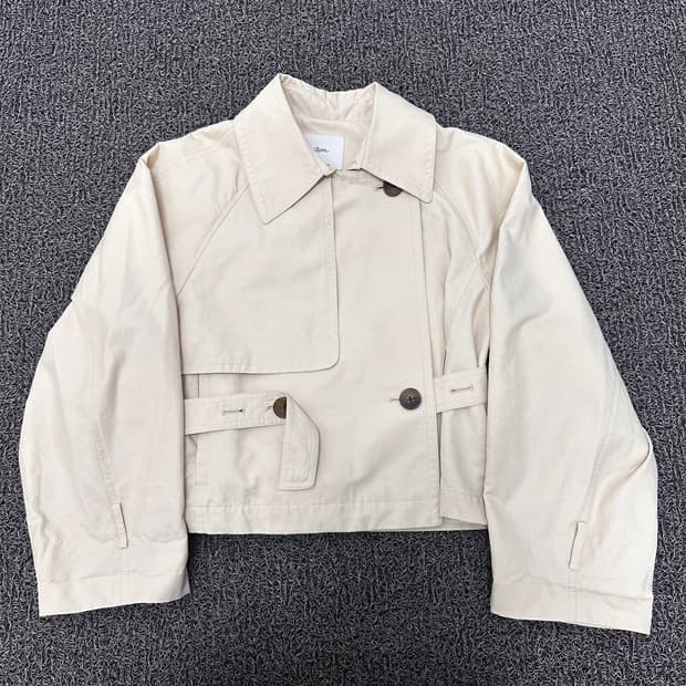 Roem 로엠 여성 트렌치 자켓 아이보리 S