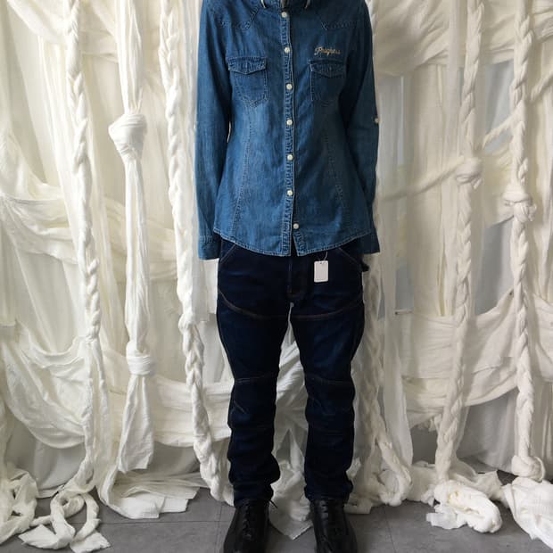 High neck hood shirt