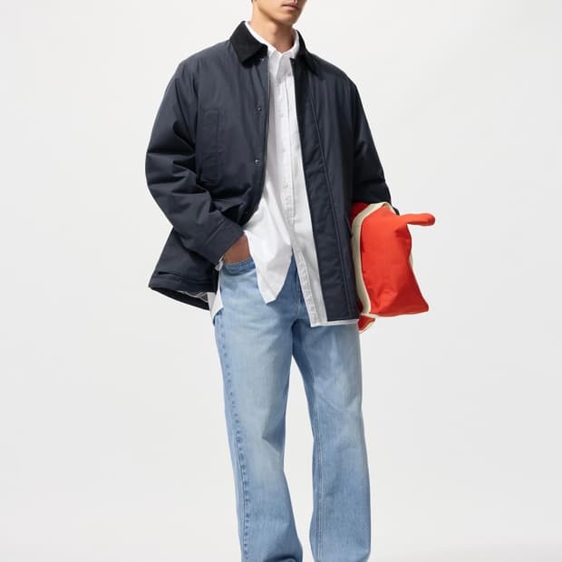 유니클로 jwa 스트레이트진 MEN 30 사이즈 - 블루(연청)