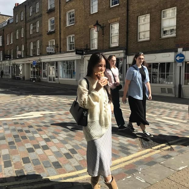 단종) dwyl 니트 스커트 세트🪽