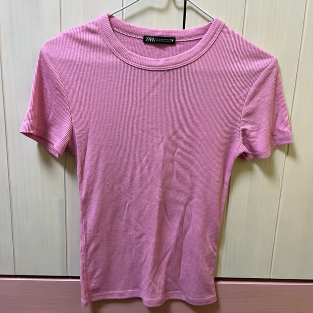 ZARA 골지 티셔츠