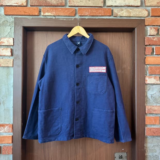 80s 빈티지 몰스킨 독일워크자켓